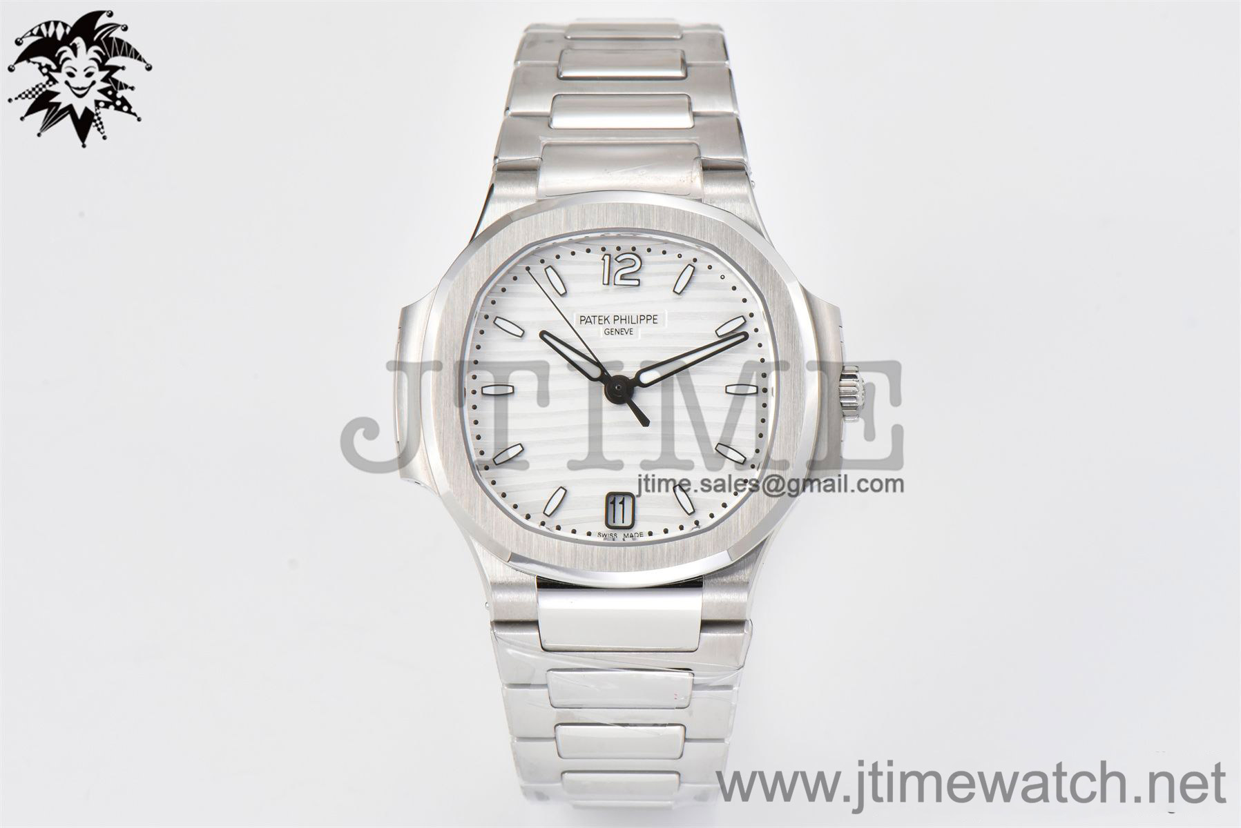 Nautilus 7118 Ladies 3KF 1:1 Best Edition White Dial on SS Bracelet A324 Super Clone - Image 2
