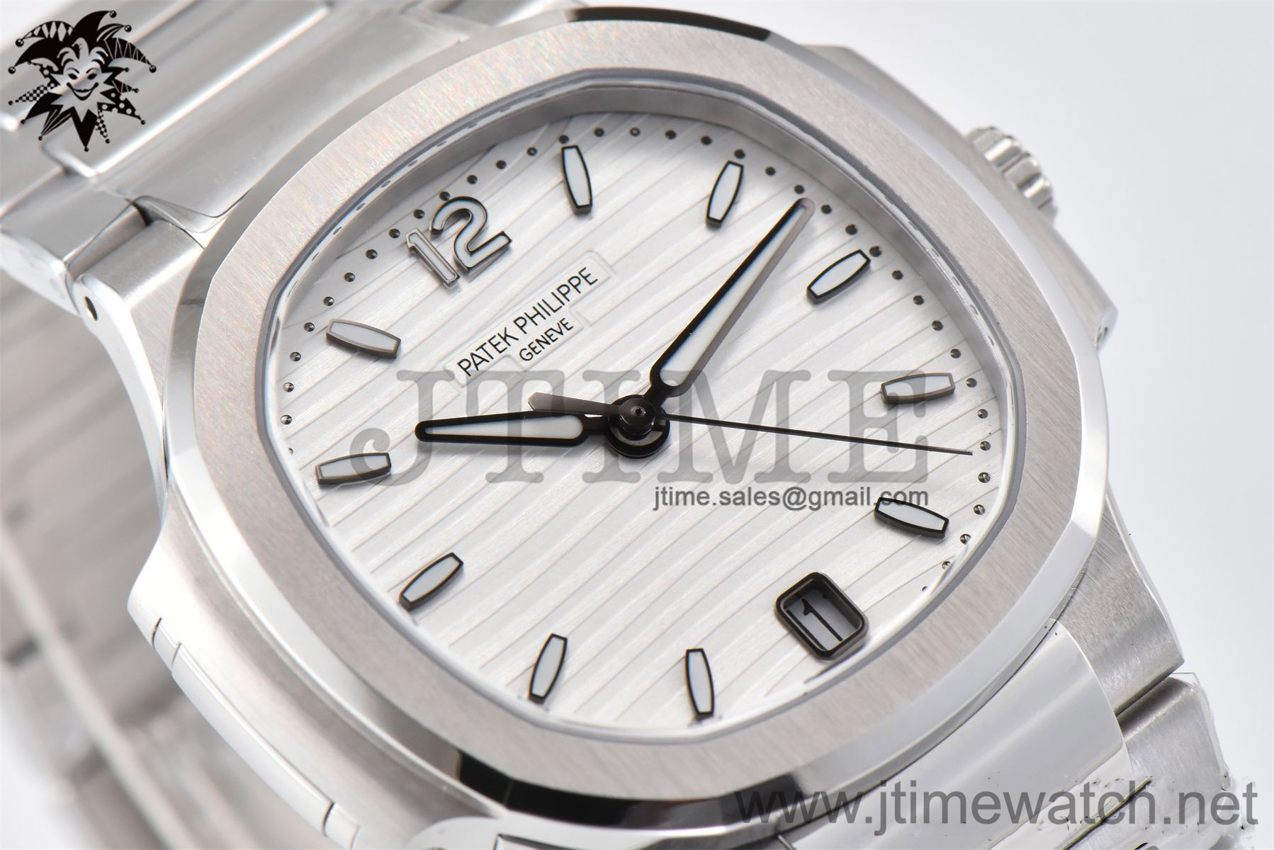 Nautilus 7118 Ladies 3KF 1:1 Best Edition White Dial on SS Bracelet A324 Super Clone - Image 4