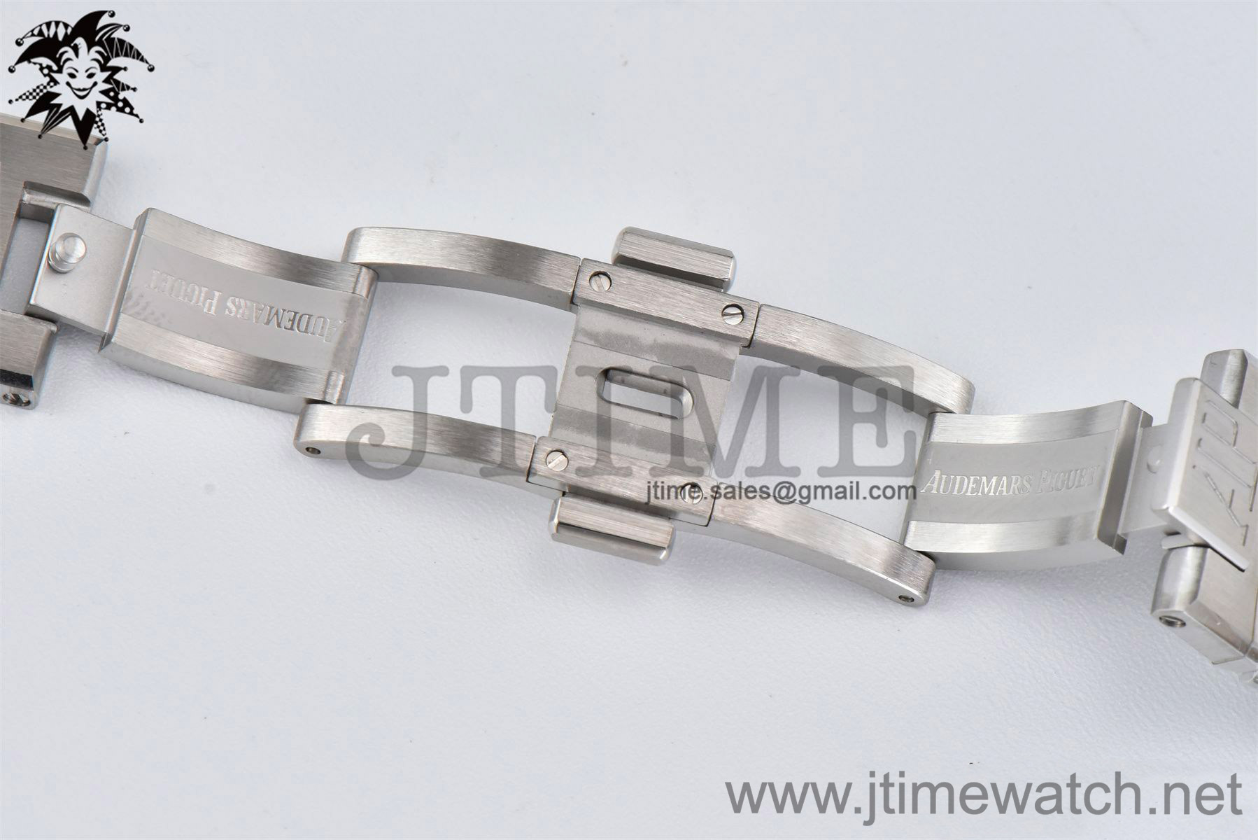 Royal Oak 41mm 15400 SS APSF 1:1 Best Edition Black Textured Dial on SS Bracelet A3120 Super Clone - Image 11