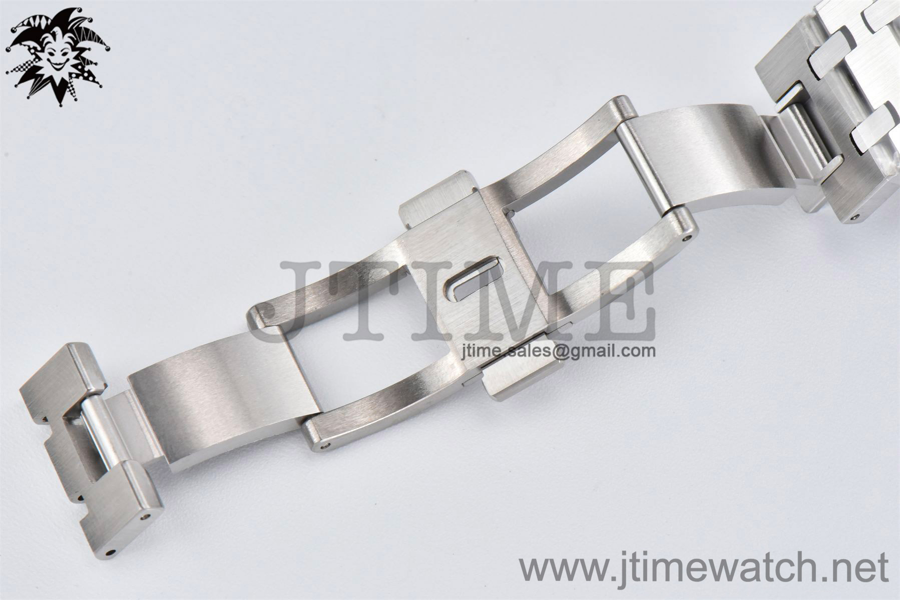 Royal Oak 41mm 15400 SS APSF 1:1 Best Edition Blue Textured Dial on SS Bracelet A3120 Super Clone - Image 6