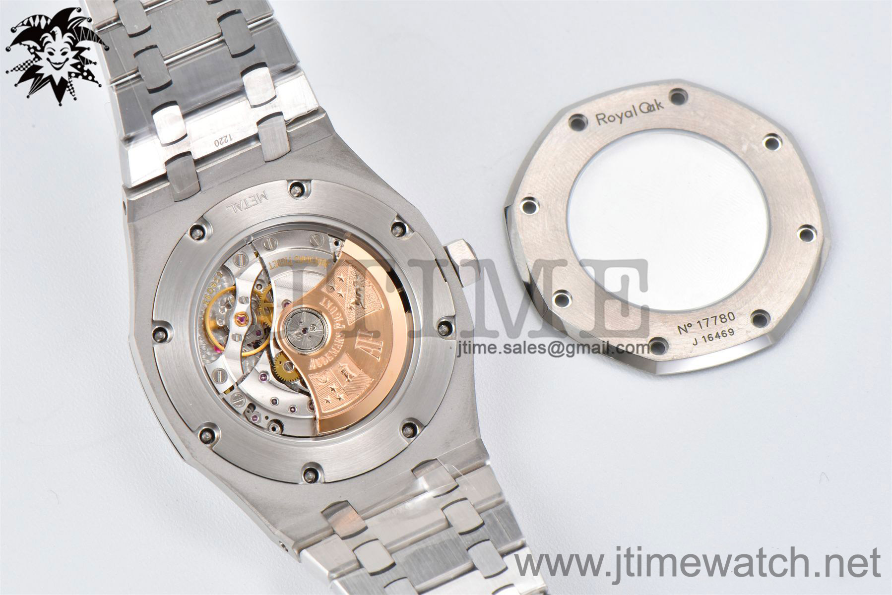 Royal Oak 41mm 15400 SS APSF 1:1 Best Edition Black Textured Dial on SS Bracelet A3120 Super Clone - Image 14