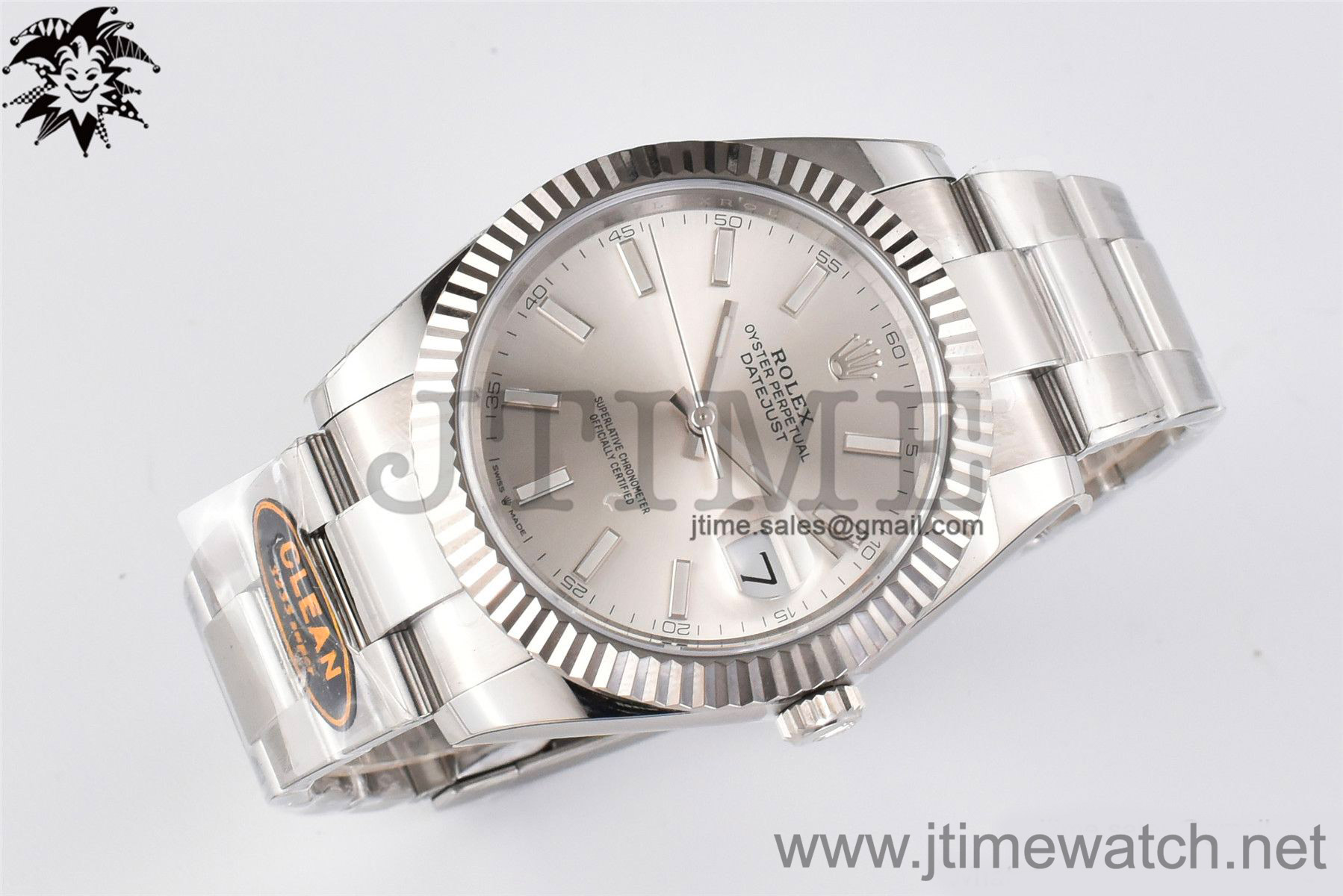 DateJust 126334 904L SS Clean Factory Best Edition Silver Dial on Oyster Bracelet S3235 - Image 2