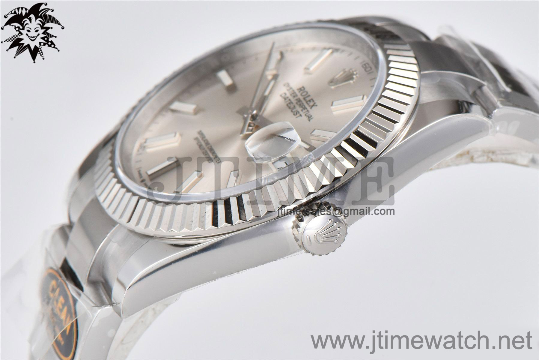 DateJust 126334 904L SS Clean Factory Best Edition Silver Dial on Oyster Bracelet S3235 - Image 3