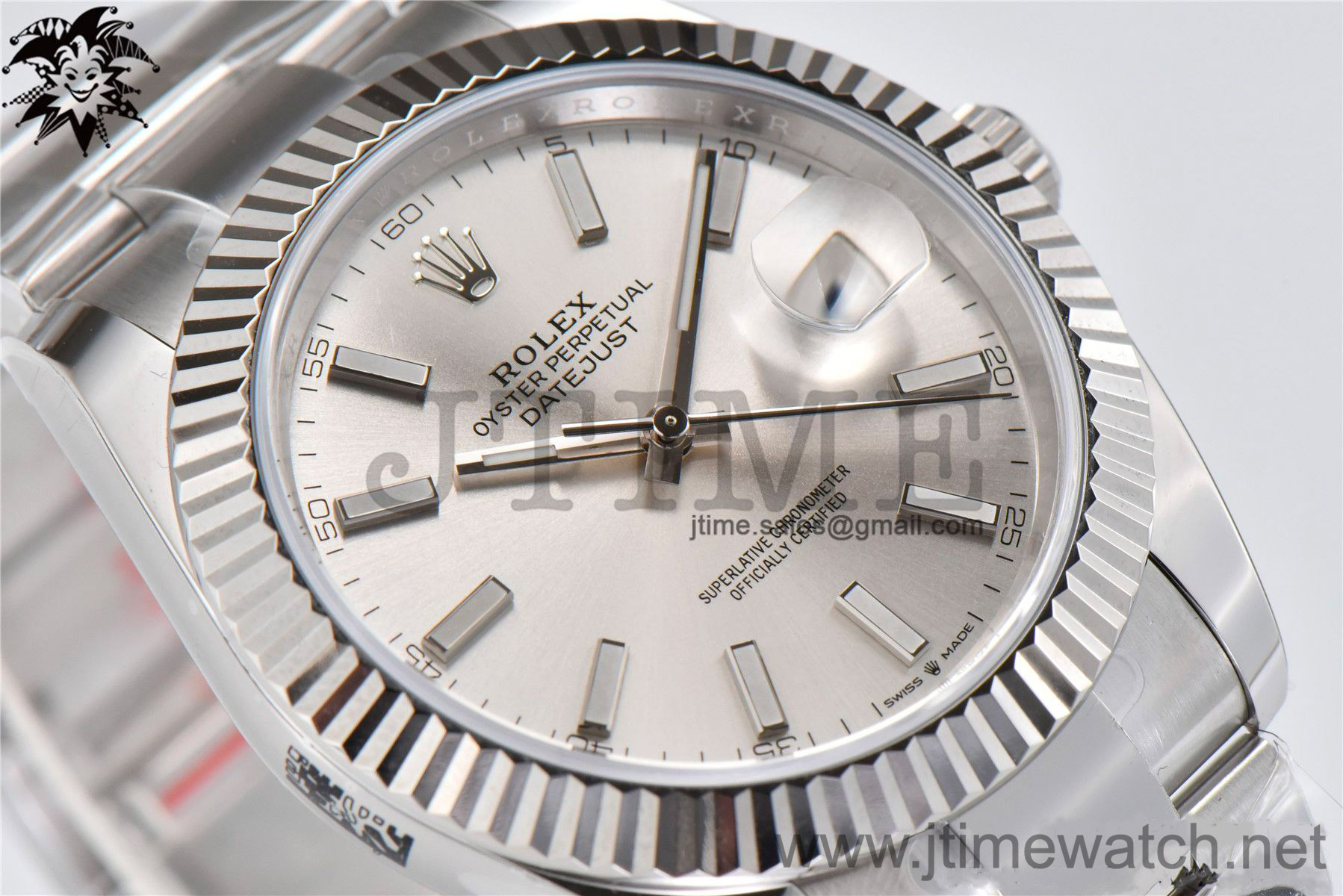 DateJust 126334 904L SS Clean Factory Best Edition Silver Dial on Oyster Bracelet S3235 - Image 4