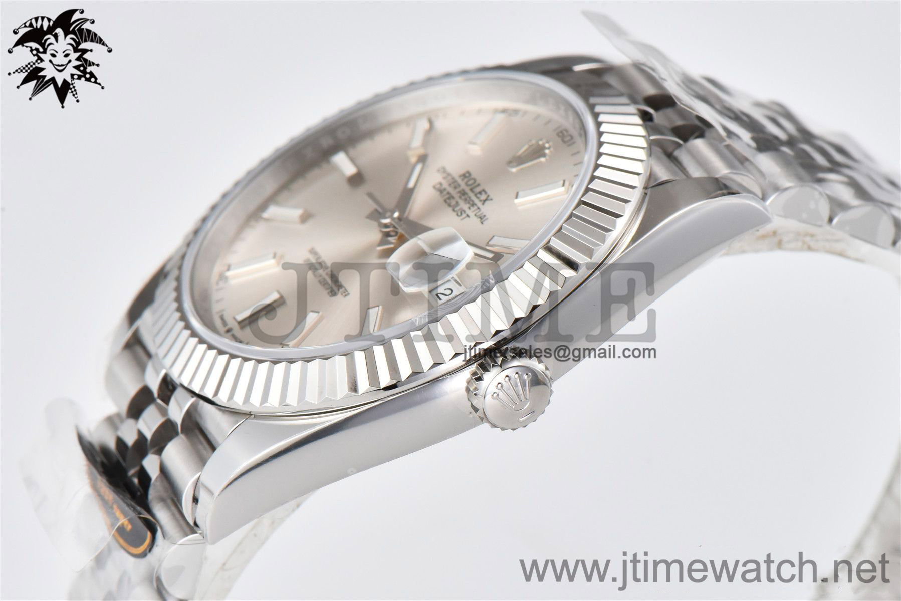 DateJust 126334 904L SS Clean Factory Best Edition Silver Dial on Jubilee Bracelet S3235 - Image 5