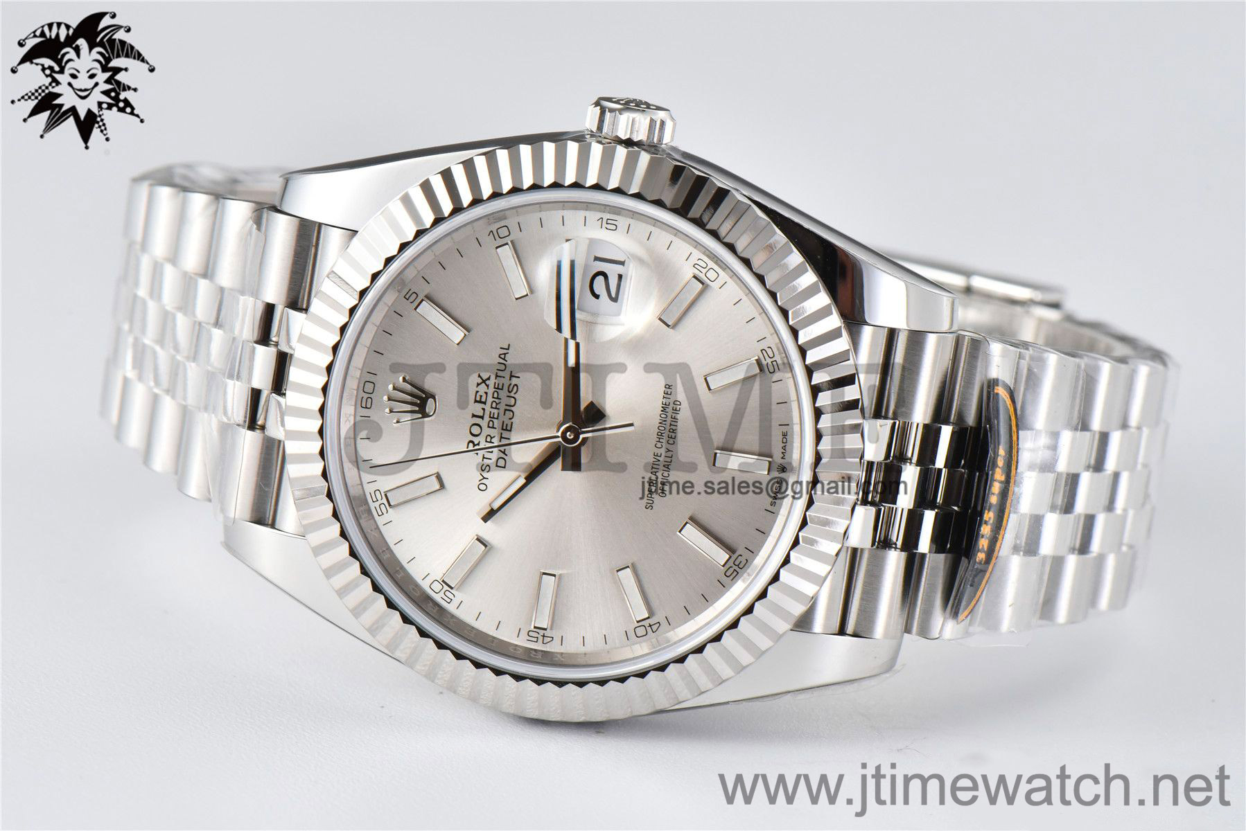DateJust 126334 904L SS Clean Factory Best Edition Silver Dial on Jubilee Bracelet S3235 - Image 3