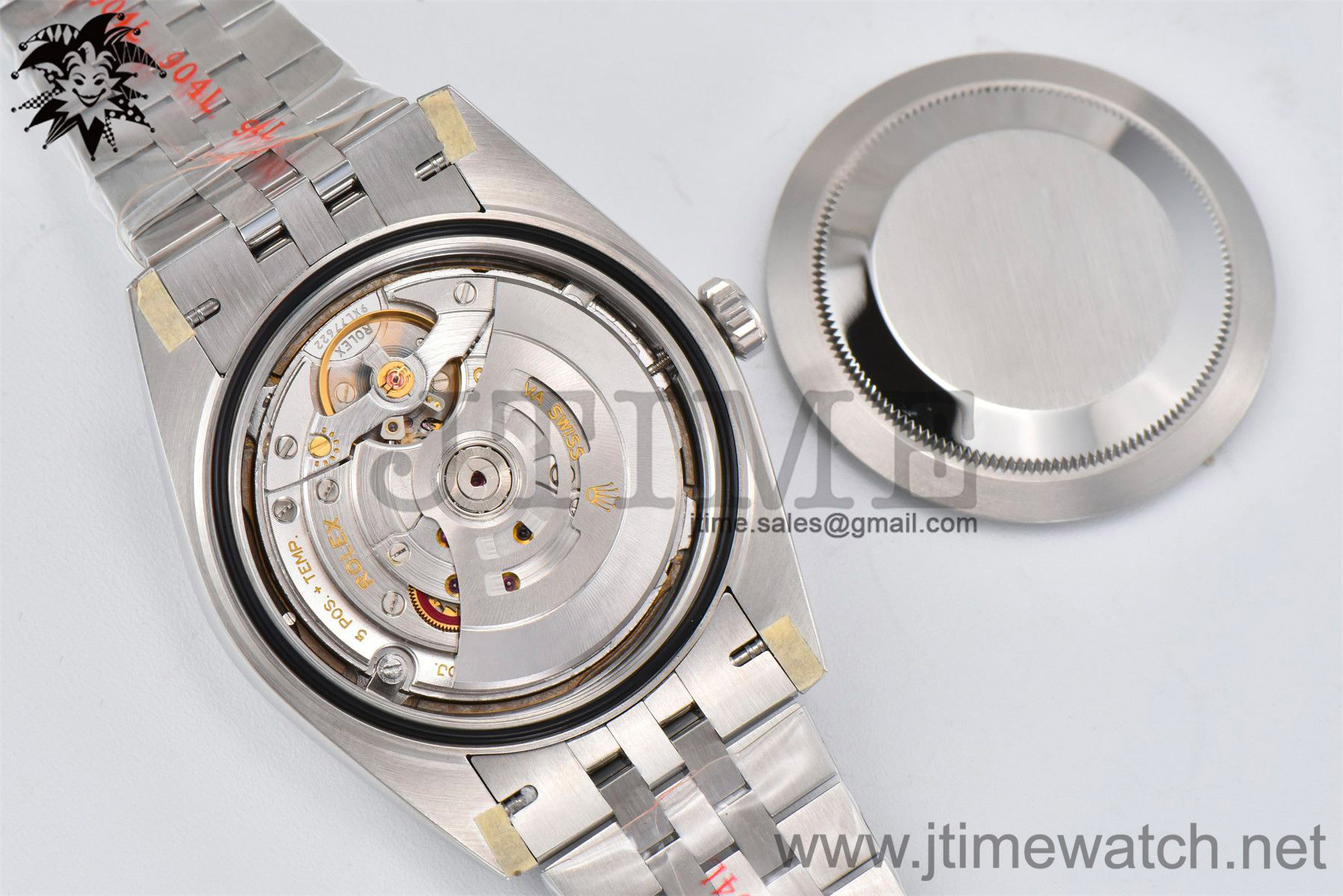 DateJust 126334 904L SS Clean Factory Best Edition Gray Rhodium Dial on Jubilee Bracelet S3235 - Image 15