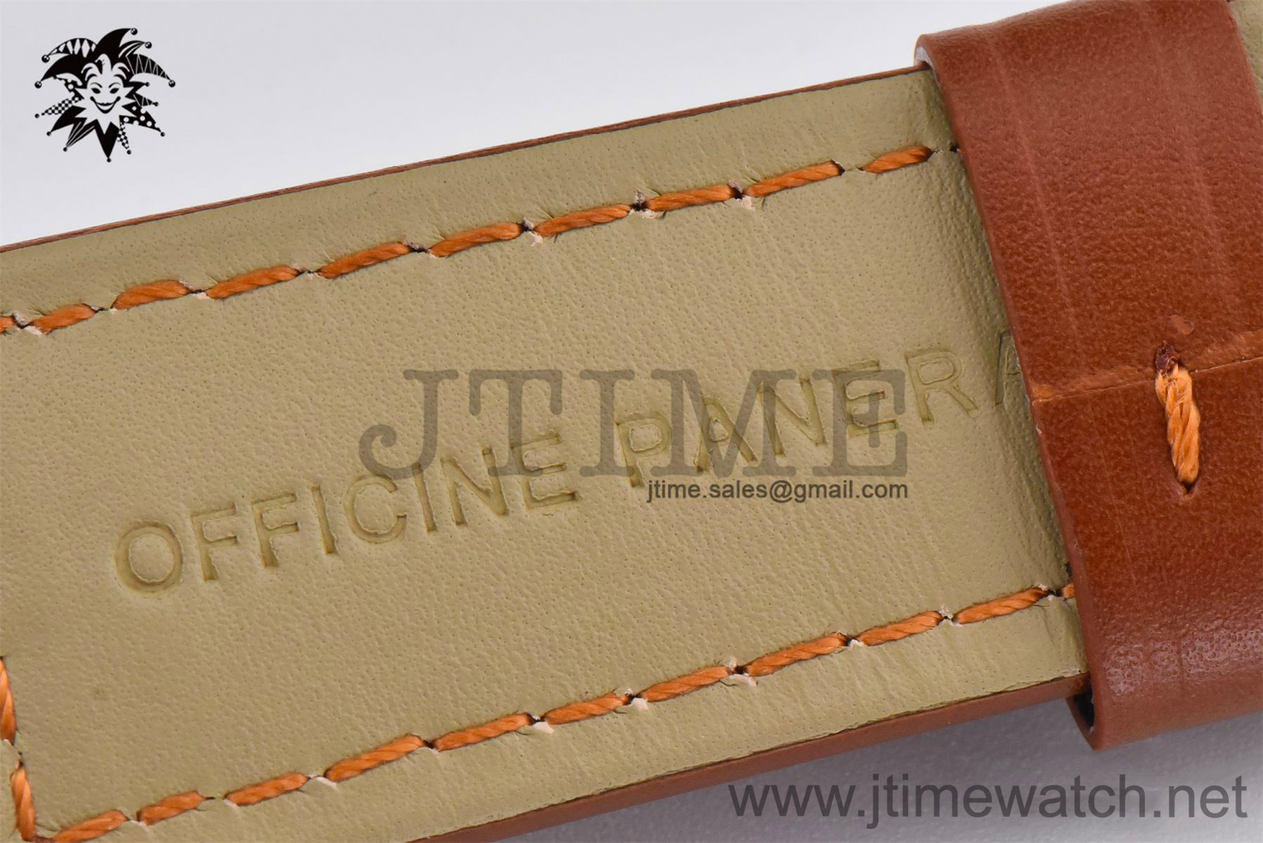 PAM111 Luminor Marina 44mm HWF 1:1 Best Edition Black Dial on Brown Leather Strap A6497 - Image 7