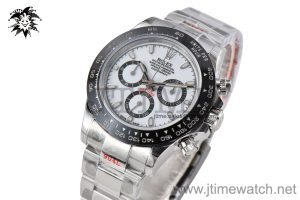Daytona 116500 904L SS VSF 1:1 Best Edition White Dial on 904L SS Braclet SA4130