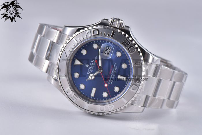 Yacht-Master 116622 1:1 Noob Best Edition 904L Steel Blue Dial on Bracelet SA3135 - Image 6