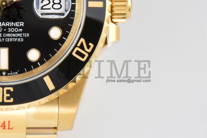 Submariner 41mm 126618 LN Full Gold 904L Steel VSF 1:1 Best Edition VS3235 - Image 5
