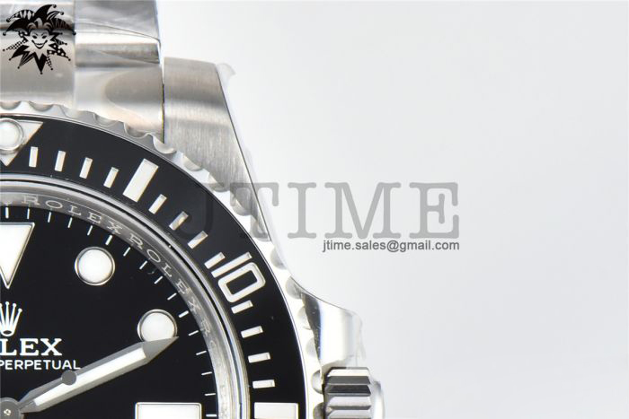 Submariner 114060 No Date Black Ceramic 904L Steel VSF 1:1 Best Edition VS3130 - Image 4