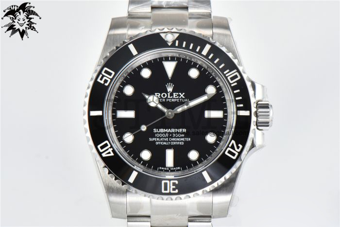Submariner 114060 No Date Black Ceramic 904L Steel VSF 1:1 Best Edition VS3130 - Image 3