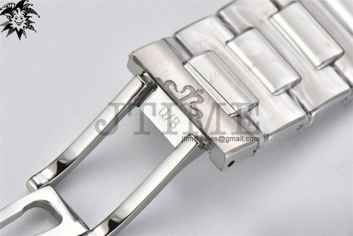 Nautilus 7118 Ladies 3KF 1:1 Best Edition Blue Dial Diamonds Bezel on SS Bracelet A324 Super Clone - Image 11