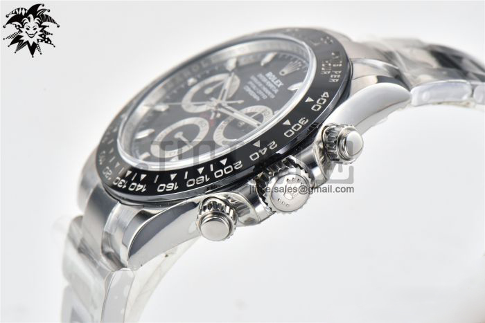 Daytona 116500 Clean Factory 1:1 Best Edition 904L SS Case and Bracelet Black Dial SA4130 - Image 5