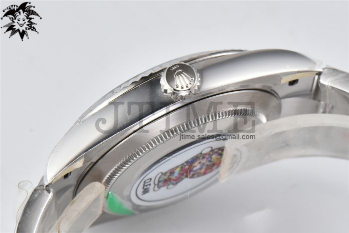 DateJust 126334 904L SS Clean Factory Best Edition Blue Dial with Roman Markers on Oyster Bracelet S3235 - Image 9