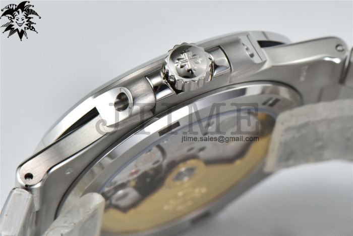 Nautilus 5711 3KF 1:1 Best Edition 40th Anniversary Blue Dial on SS Bracelet A324 Super Clone V2 - Image 7