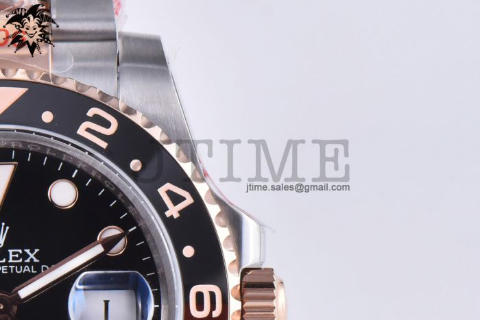 GMT-Master II Rootbeer 126711 CHNR Black/Brown Ceramic 904L Steel Wrapped Gold VSF 1:1 Best Edition SA3285 CHS V3 - Image 7