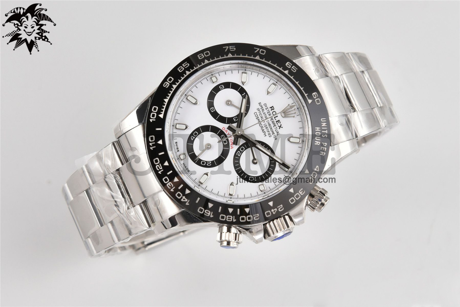 Daytona 116500 BTF 1:1 Best Edition 904L SS Case and Bracelet White Dial SA4130 - Image 8