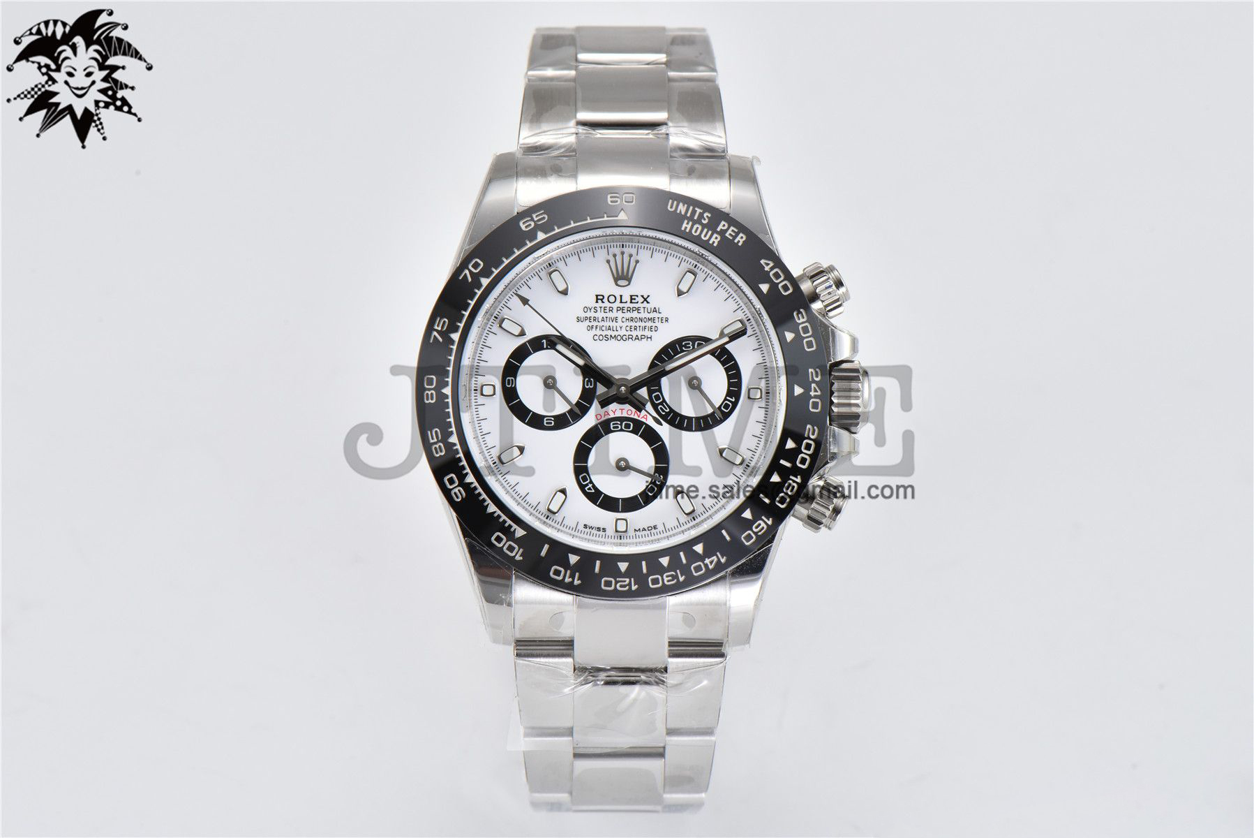 Daytona 116500 BTF 1:1 Best Edition 904L SS Case and Bracelet White Dial SA4130 - Image 2