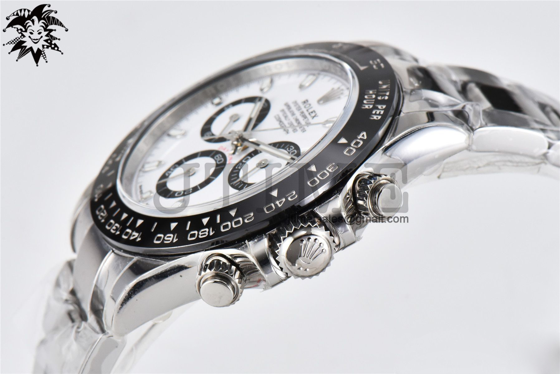 Daytona 116500 BTF 1:1 Best Edition 904L SS Case and Bracelet White Dial SA4130 - Image 5