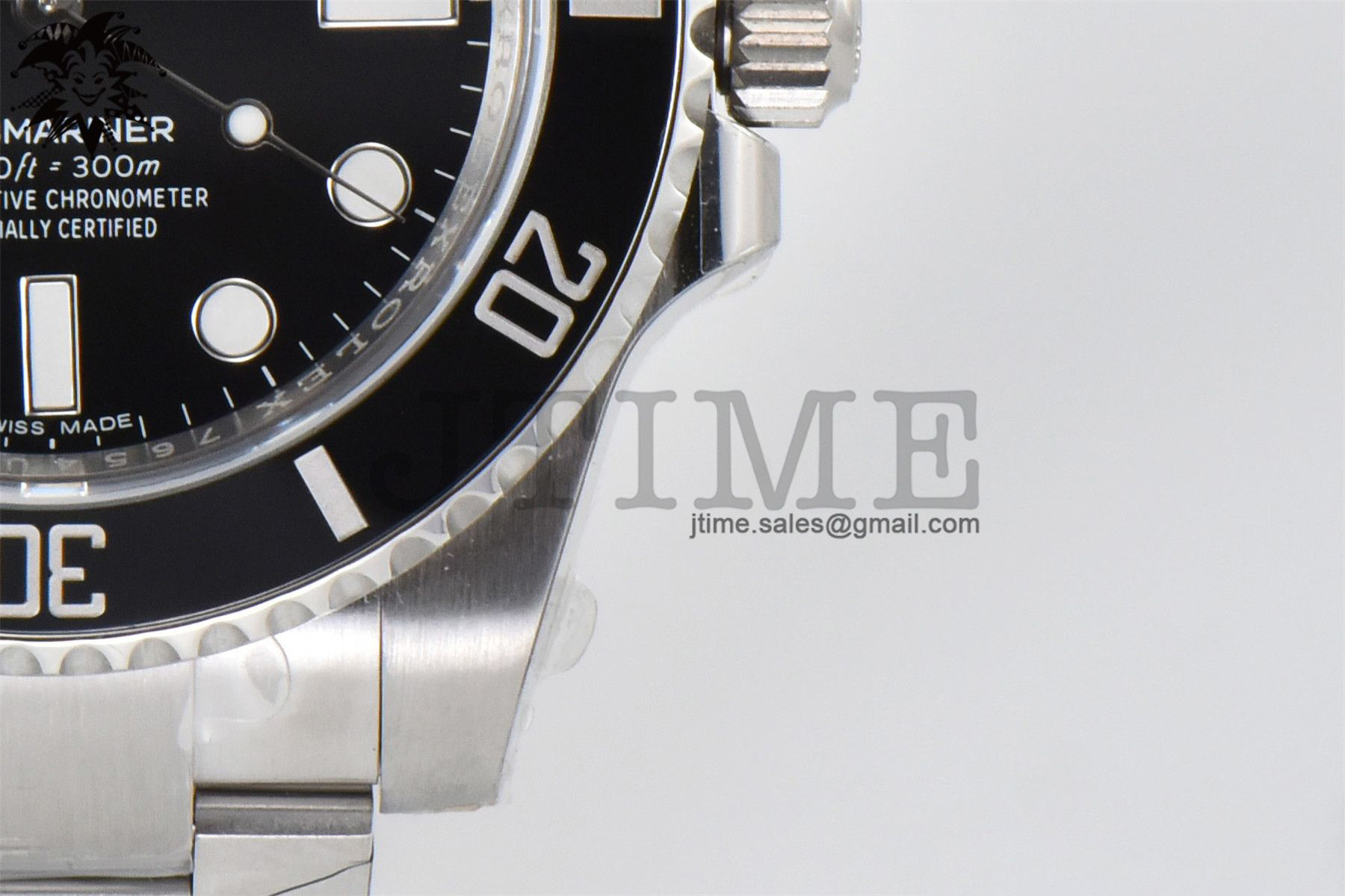 Submariner 114060 No Date 904L Ultimate 1:1 Best Edition on SS Bracelet VS3130 Super Clone - Image 3