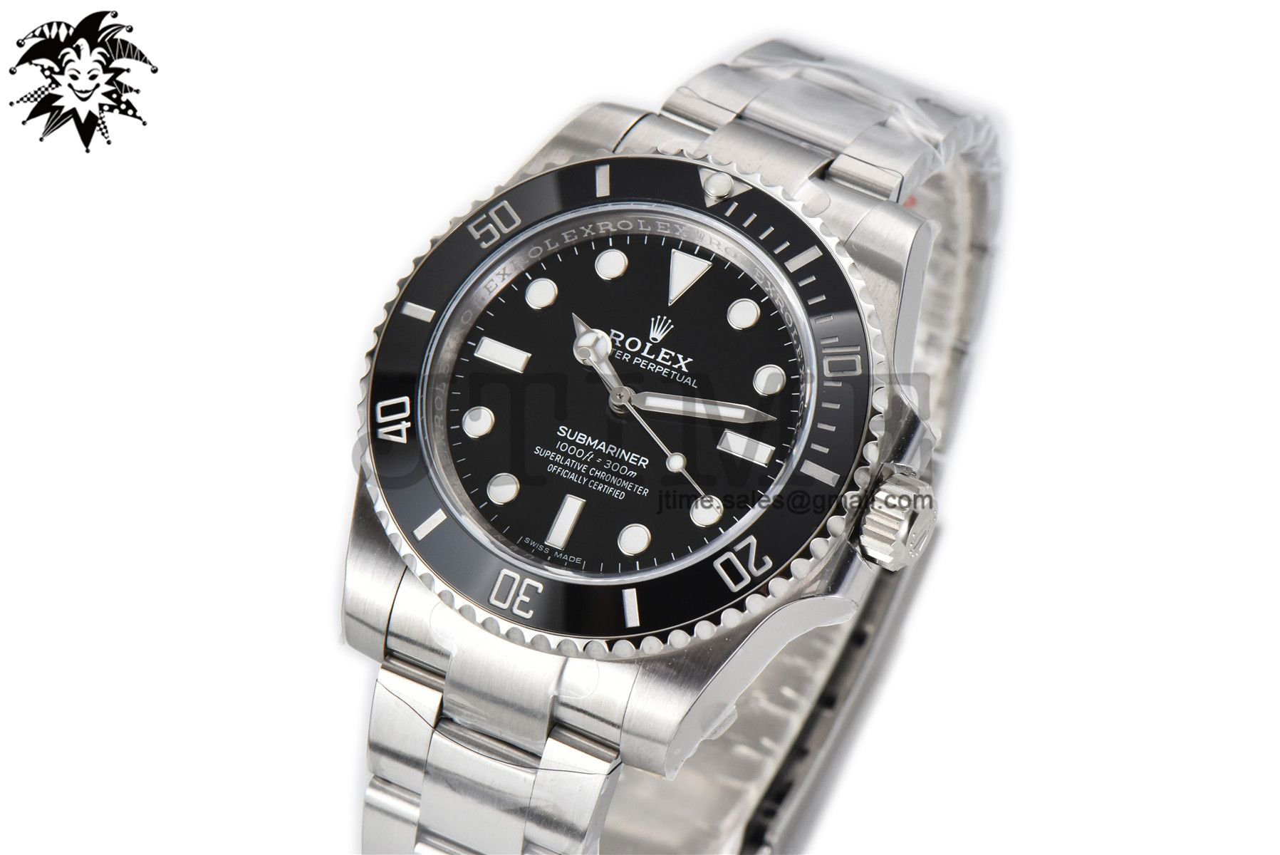 Submariner 114060 No Date 904L Ultimate 1:1 Best Edition on SS Bracelet VS3130 Super Clone