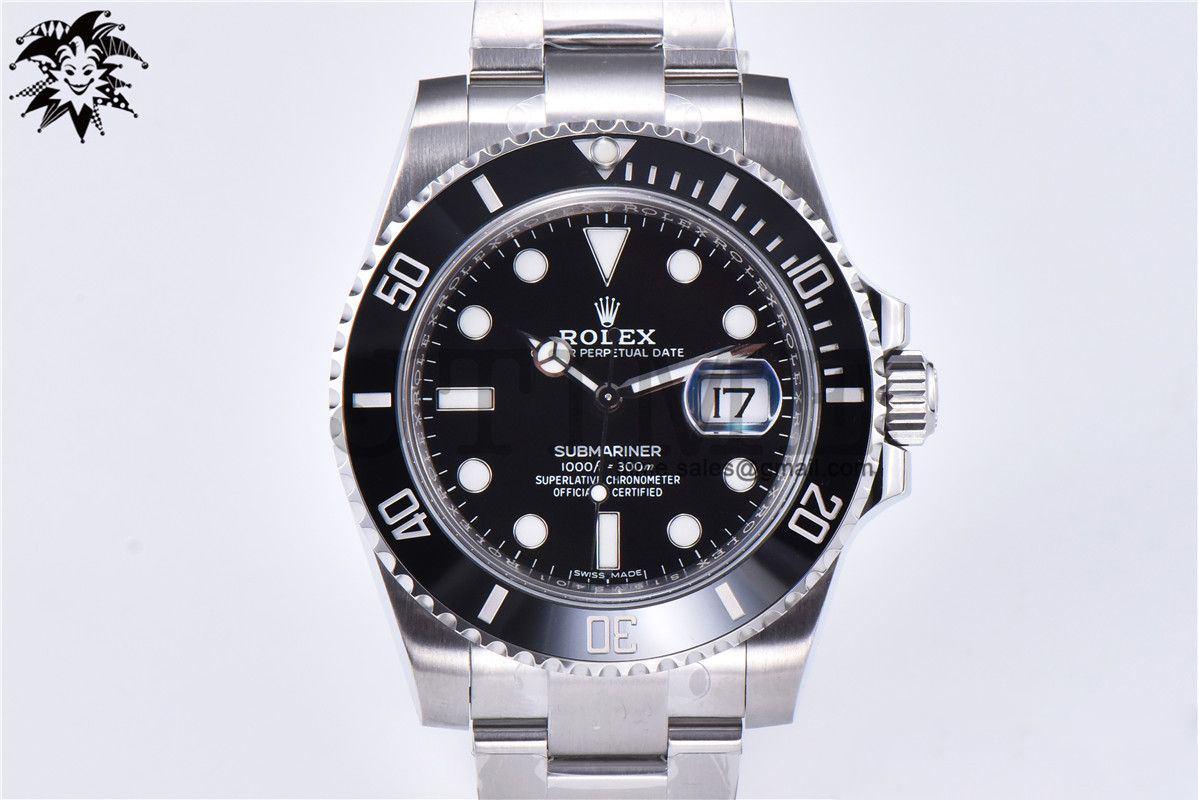 Submariner 116610 LN Black Ceramic 904L Steel VSF 1:1 Best Edition VS3135 - Image 3