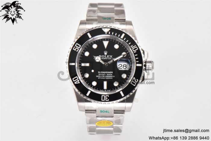 Submariner 41mm 126610 LN Black Ceramic 904L Steel ZF 1:1 Best Edition VR3235 - Image 2