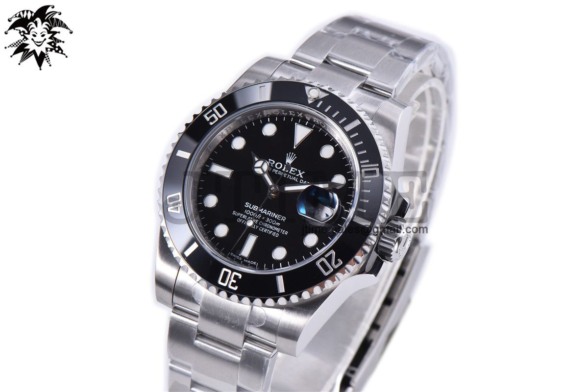 Submariner 116610 LN Black Ceramic 904L Steel VSF 1:1 Best Edition VS3135