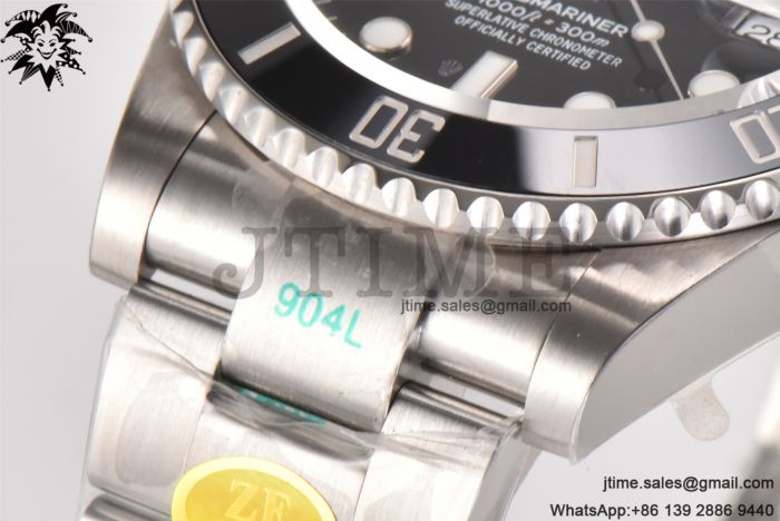 Submariner 41mm 126610 LN Black Ceramic 904L Steel ZF 1:1 Best Edition VR3235 - Image 11