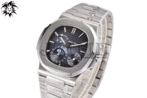 Nautilus 5712 PPF SS 1:1 Best Edition Blue Dial on SS Bracelet A240 Super Clone