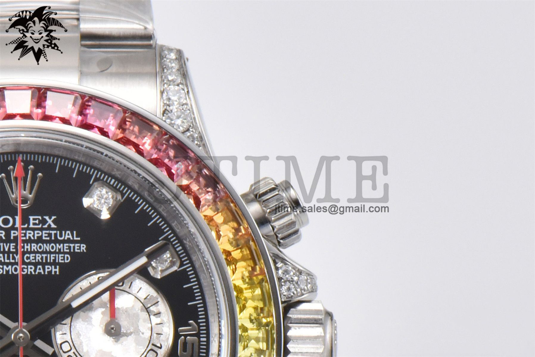 Daytona 116599RBOW Rainbow Bezel Custom Modified SA4130 (Based on Clean Factory Daytona) - Image 9