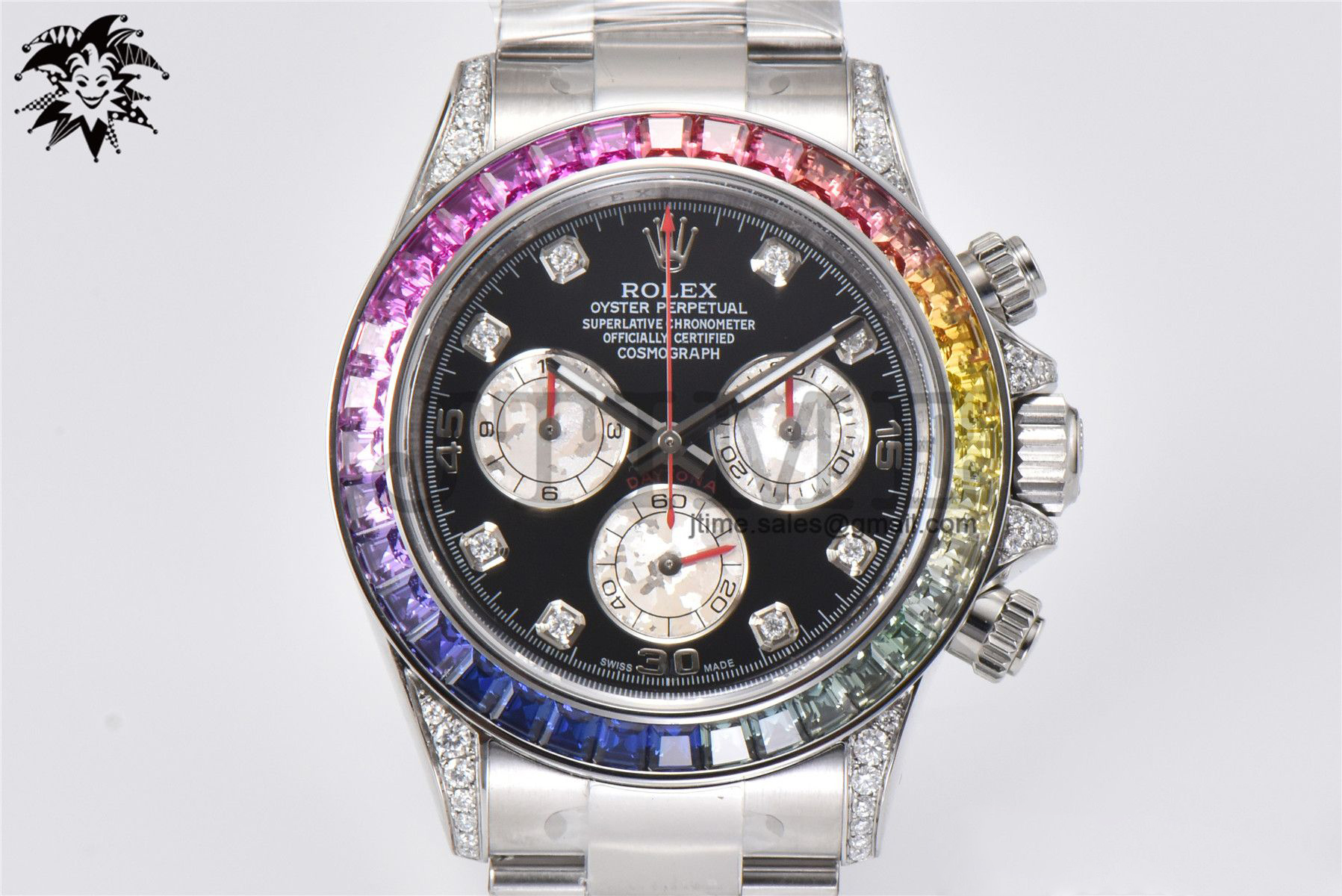 Daytona 116599RBOW Rainbow Bezel Custom Modified SA4130 (Based on Clean Factory Daytona) - Image 3