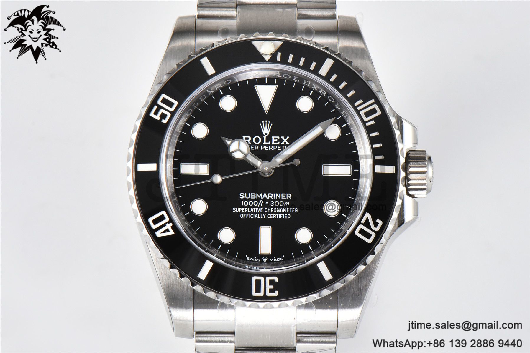 Submariner 124060LN 41mm No Date Clean Factory 1:1 Best Edition 904L Steel Black Dial VR3230 - Image 5