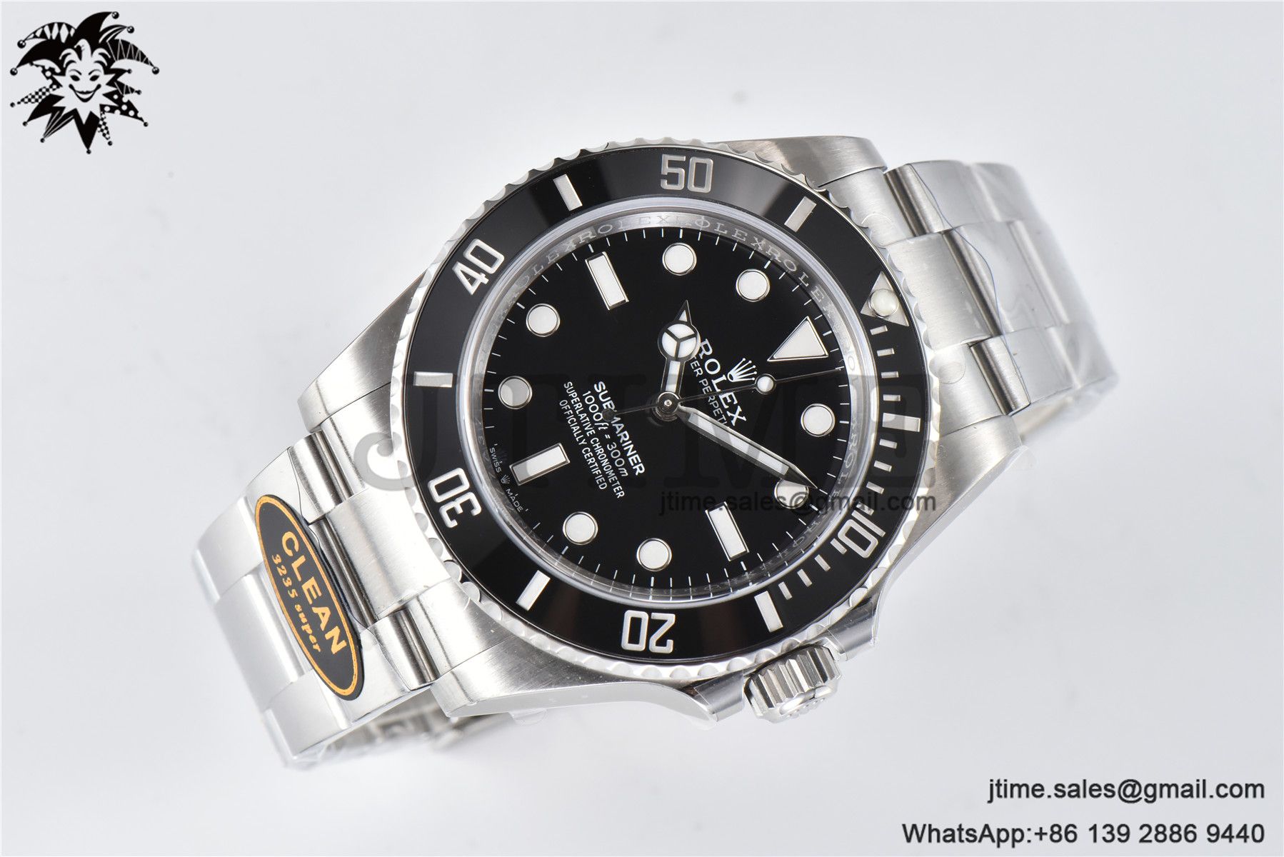 Submariner 124060LN 41mm No Date Clean Factory 1:1 Best Edition 904L Steel Black Dial VR3230 - Image 4