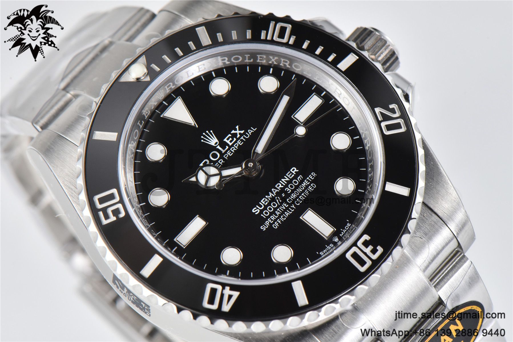 Submariner 124060LN 41mm No Date Clean Factory 1:1 Best Edition 904L Steel Black Dial VR3230 - Image 7