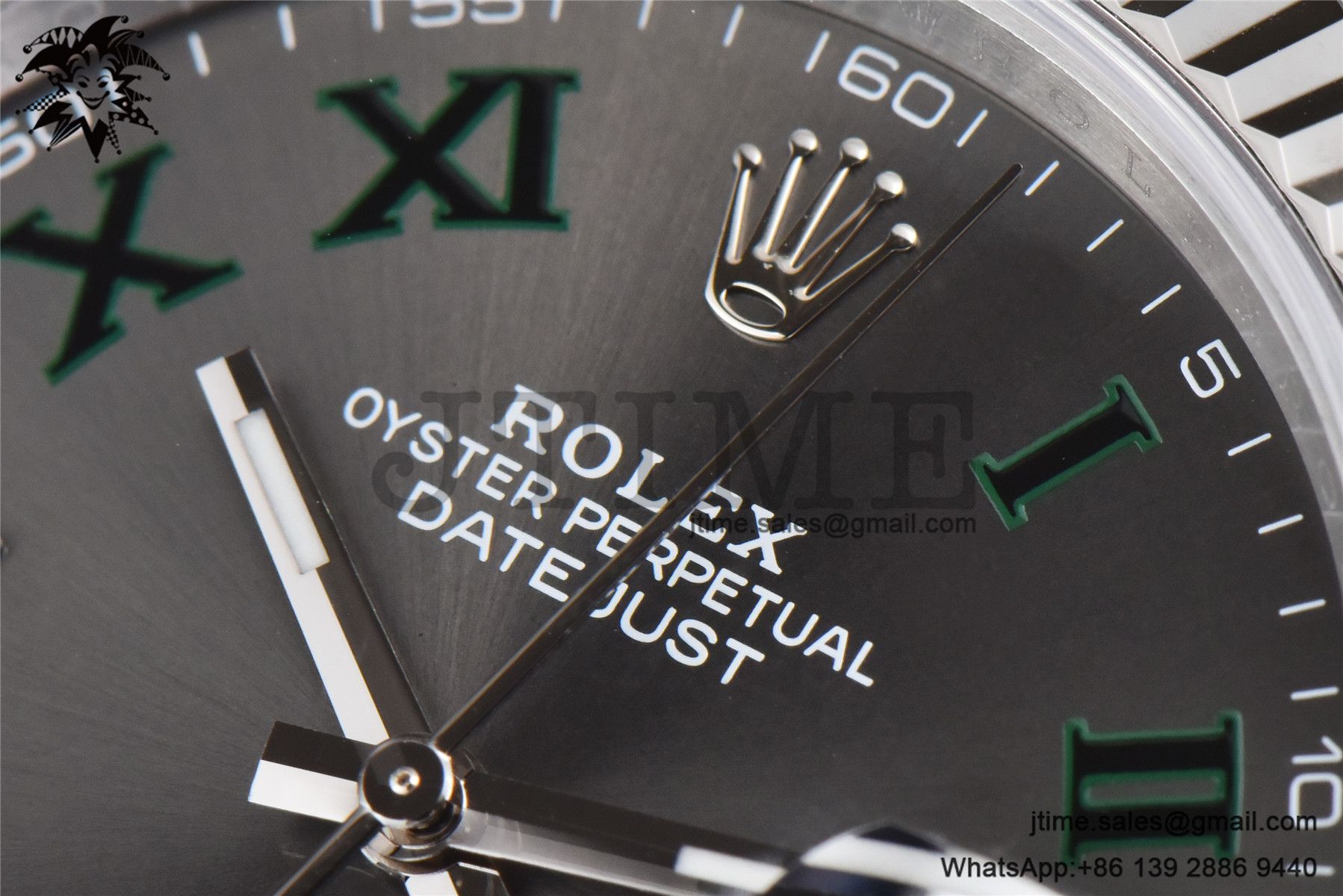 DateJust 126334 904L SS Clean Factory Best Edition Wimbledon Dial on Jubilee Bracelet S3235 - Image 12