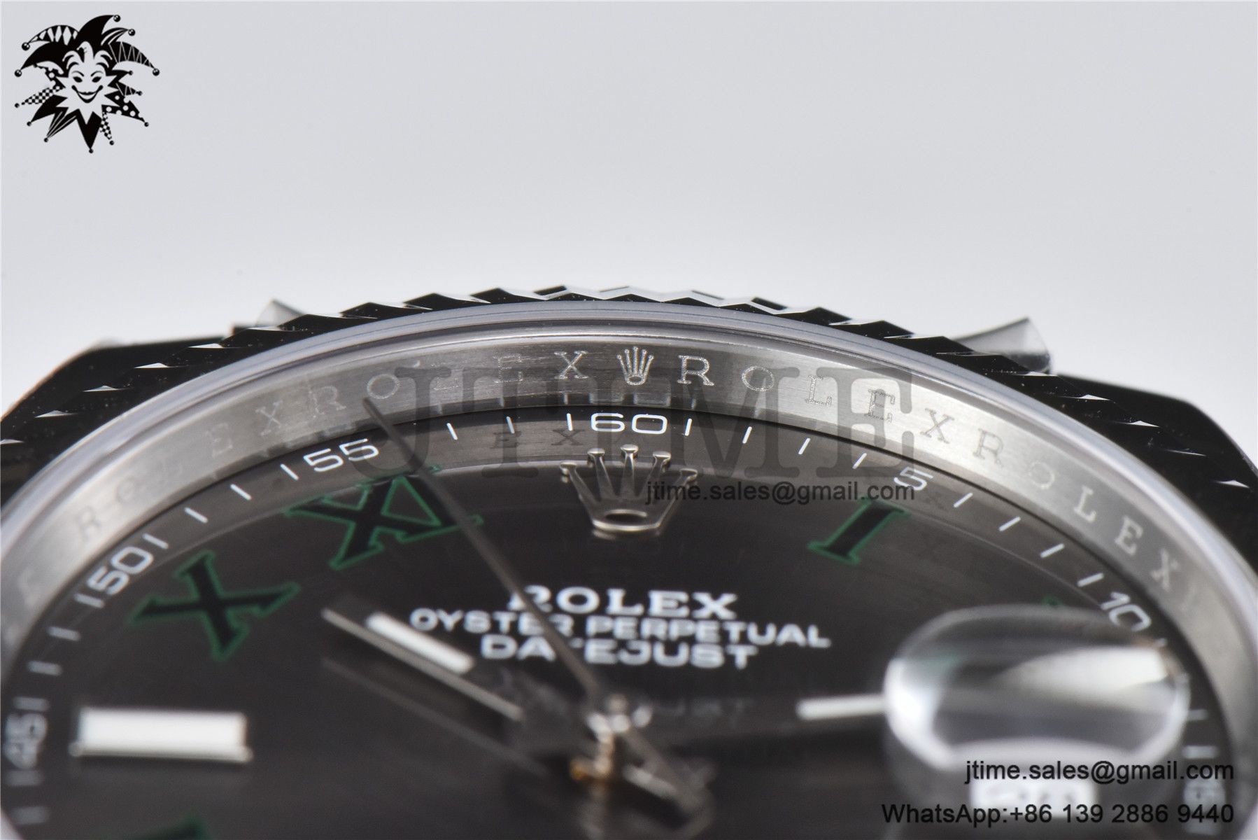 DateJust 126334 904L SS Clean Factory Best Edition Wimbledon Dial on Jubilee Bracelet S3235 - Image 10