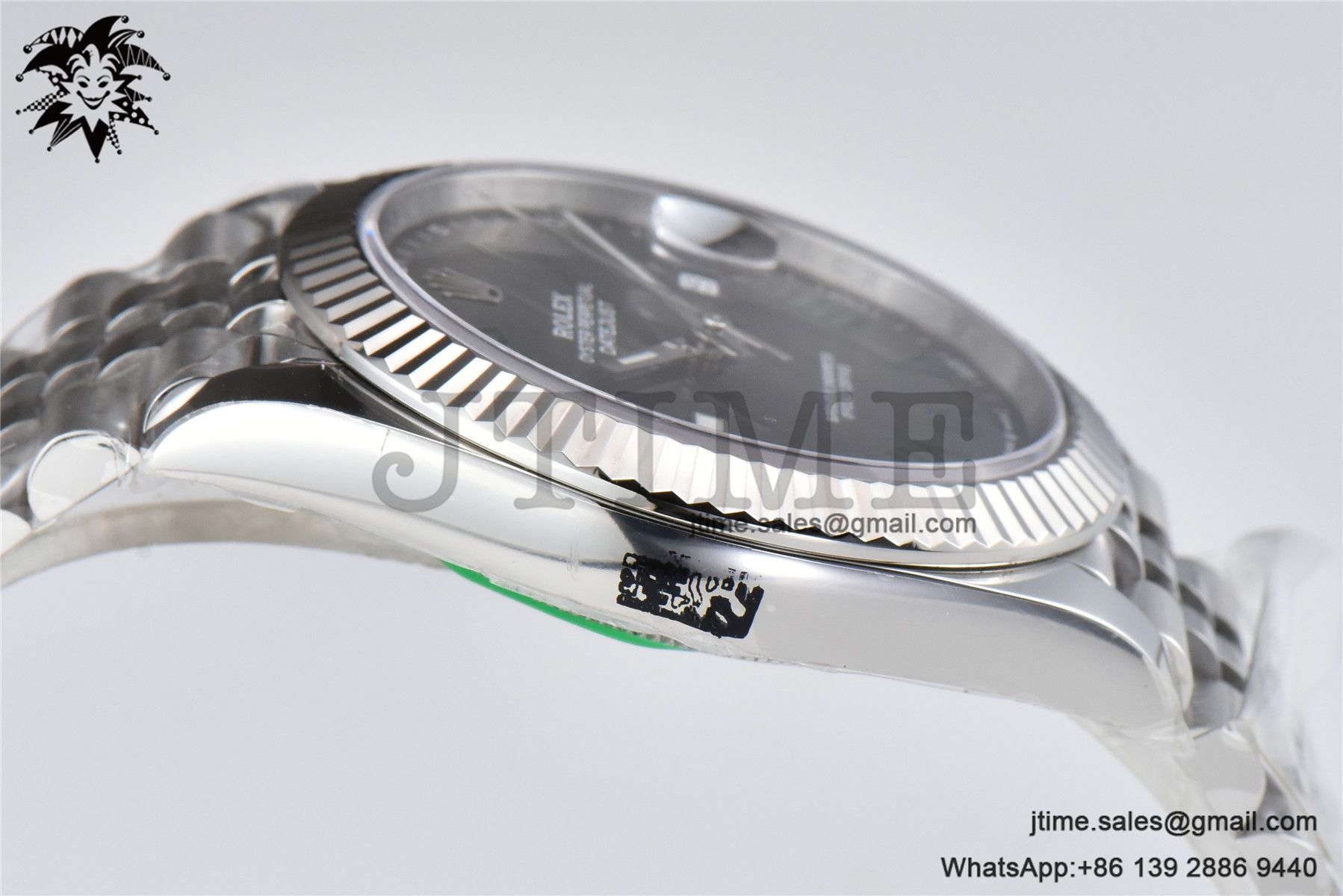 DateJust 126334 904L SS Clean Factory Best Edition Wimbledon Dial on Jubilee Bracelet S3235 - Image 8