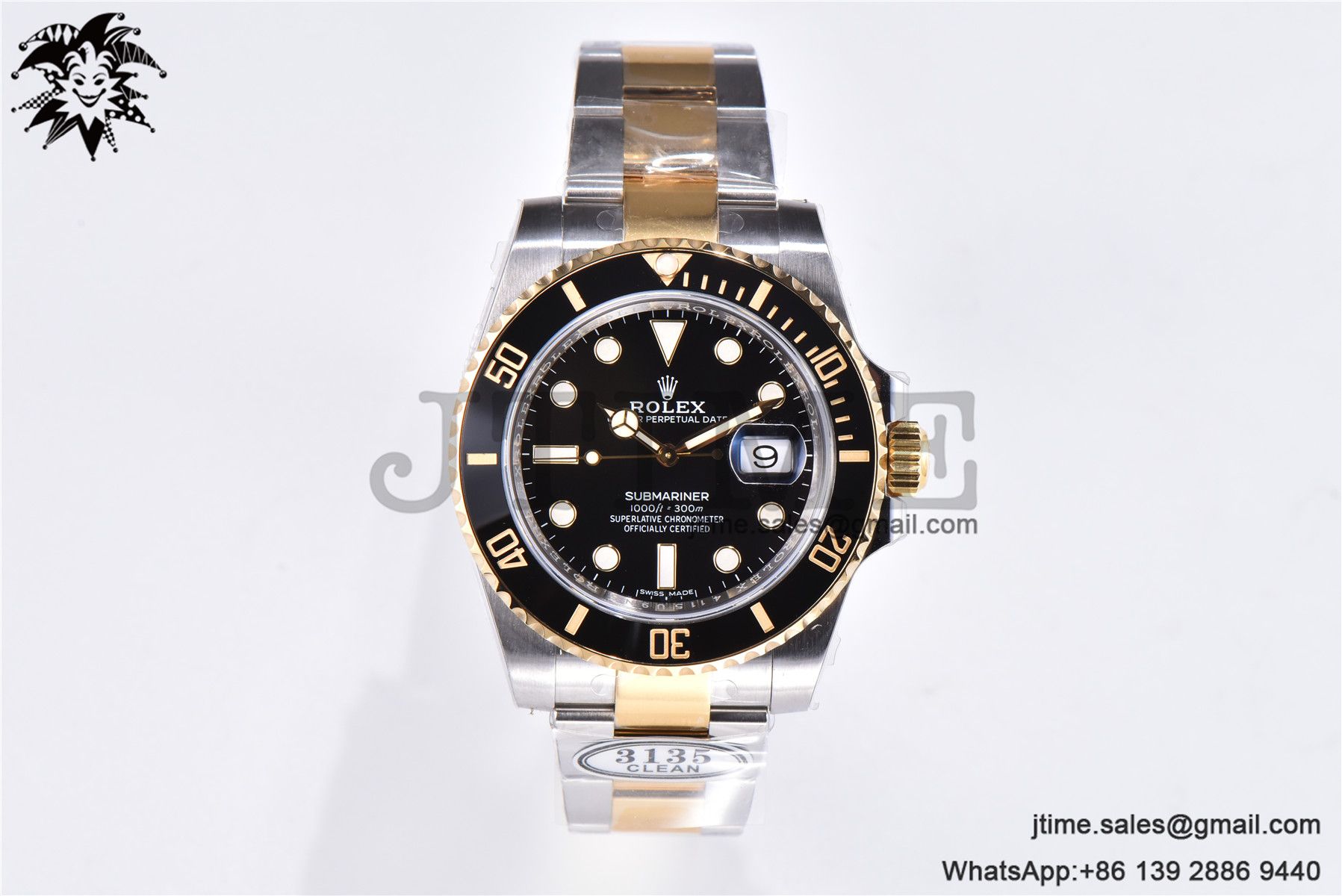 Submariner 116613 LN Black Ceramic Clean Factory 1:1 Best Edition 904L SS Case and Bracelet VS3135 - Image 2