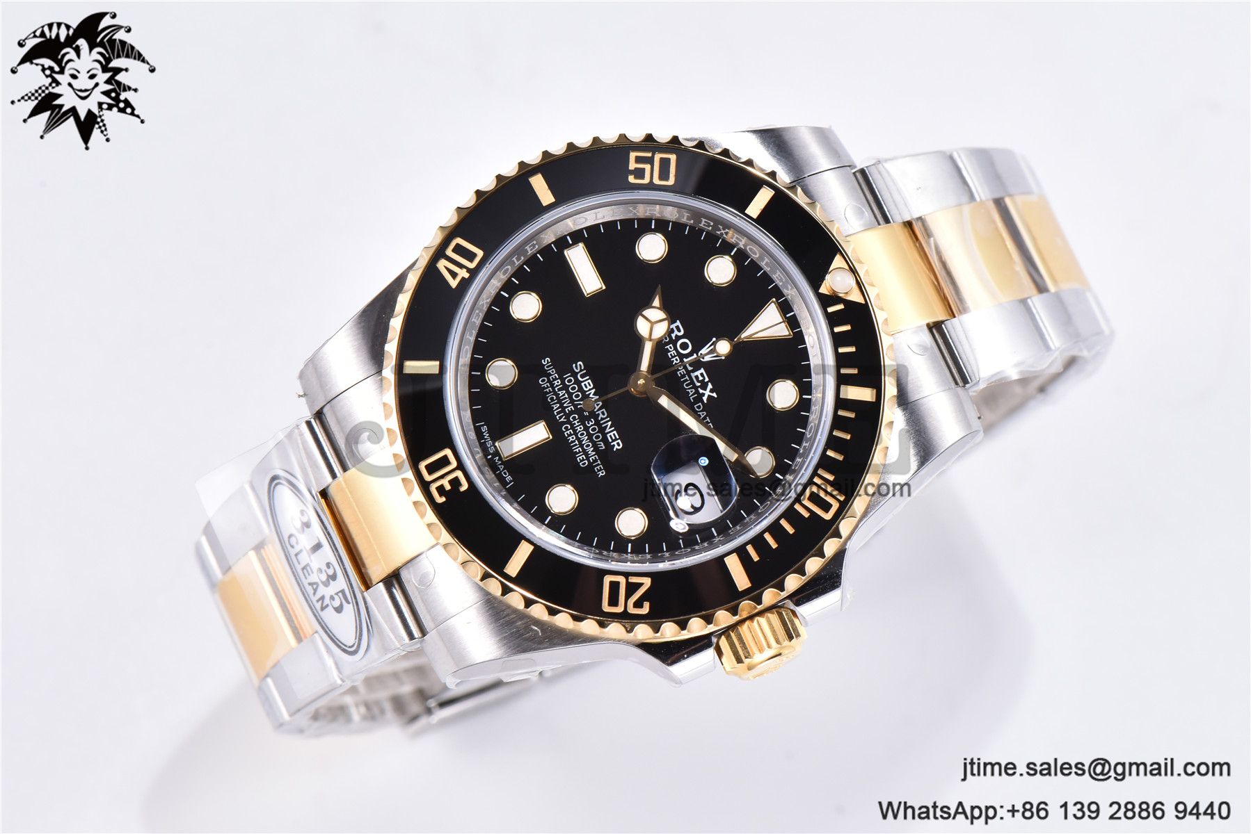 Submariner 116613 LN Black Ceramic Clean Factory 1:1 Best Edition 904L SS Case and Bracelet VS3135 - Image 5