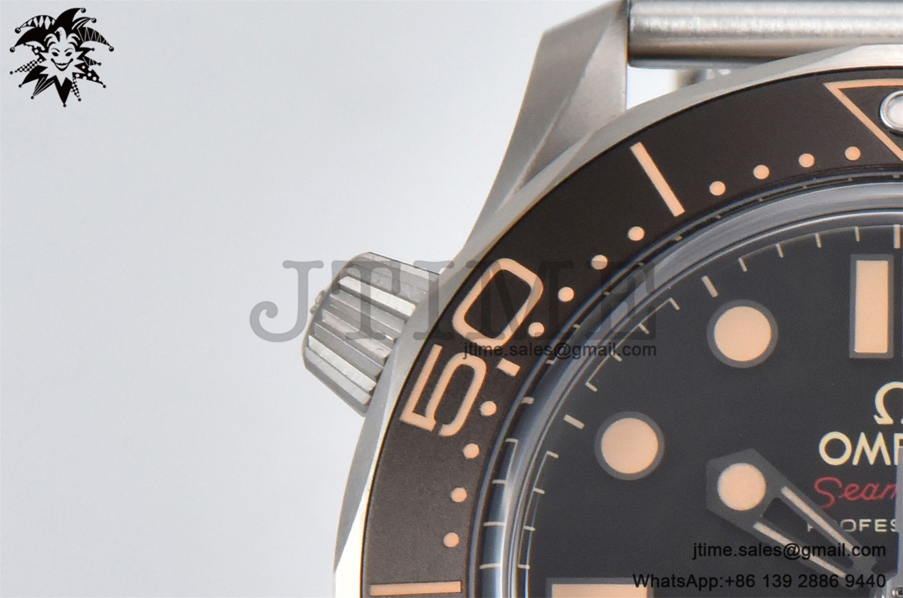 Seamaster 300 "No Time to Die" Limited Edition ORF 1:1 Best Edition on SS Mesh Bracelet A8806 - Image 9