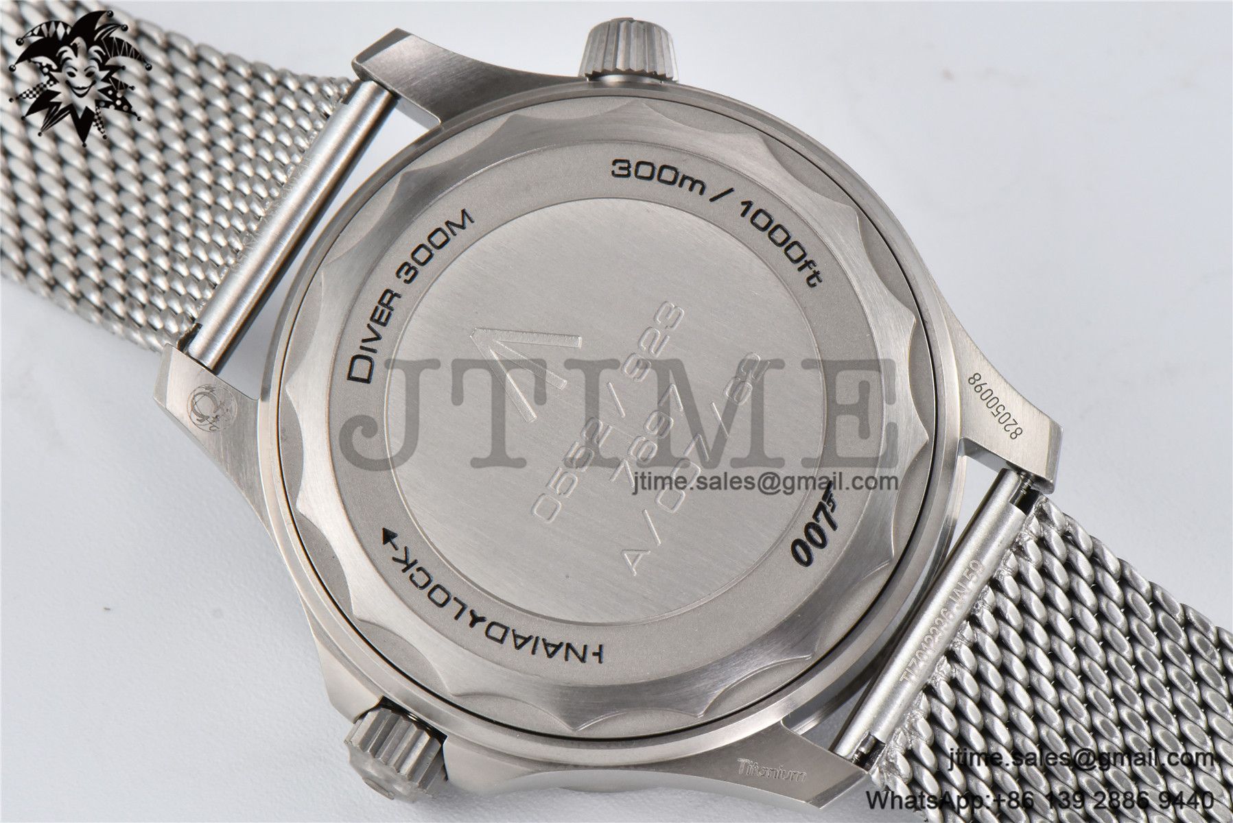 Seamaster 300 "No Time to Die" Limited Edition ORF 1:1 Best Edition on SS Mesh Bracelet A8806 - Image 18