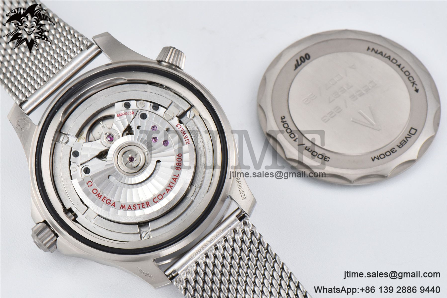 Seamaster 300 "No Time to Die" Limited Edition ORF 1:1 Best Edition on SS Mesh Bracelet A8806 - Image 16