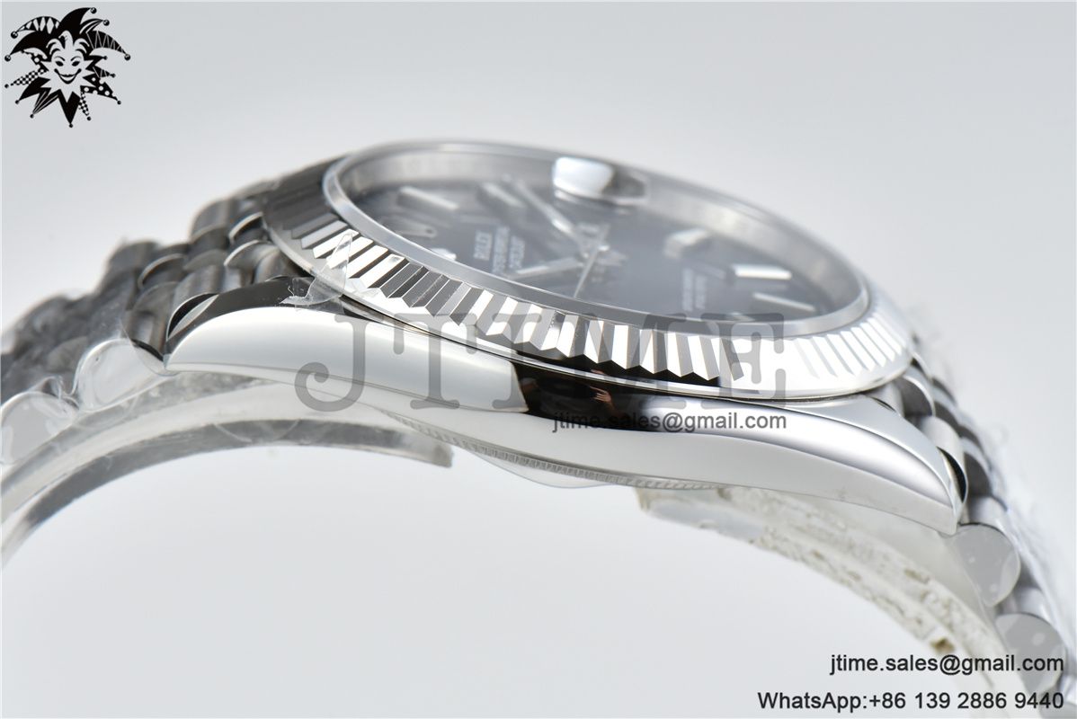 DateJust 41 126334 904L SS VSF 1:1 Best Edition Fluted Bezel Blue Dial on Jubilee Bracelet VS3235 - Image 10