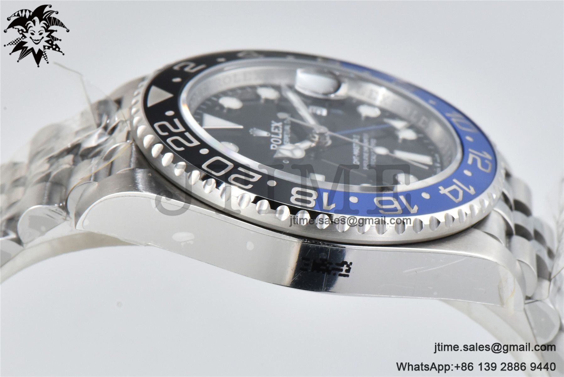 GMT-Master II 126710 BLNR Black/Blue Ceramic 904L Steel Clean Factory Best Edition on Jubilee Bracelet VR3186 CHS - Image 6