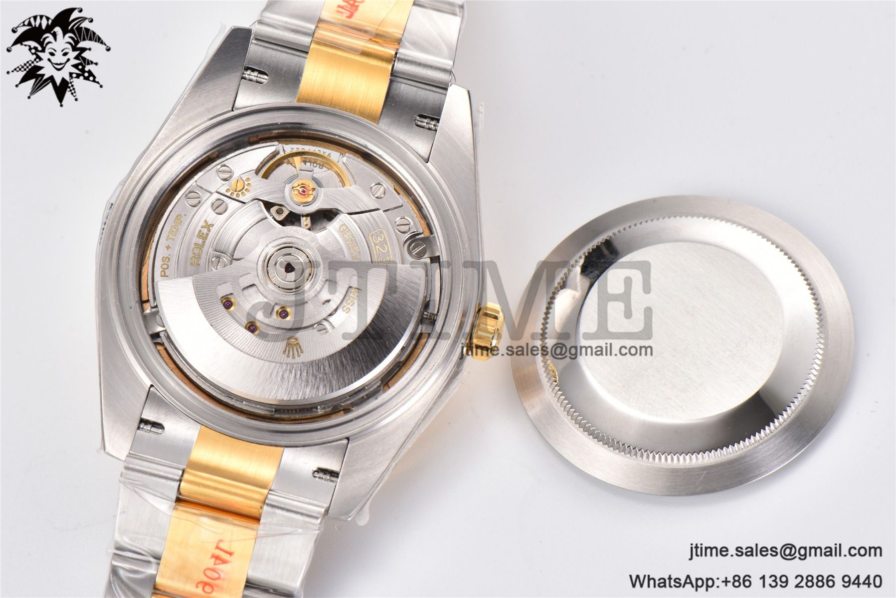 DateJust 41 YG Polished Bezel KING 1:1 Best Edition 904L Steel White Stick Dial on SS/YG Oyster Bracelet VR3235 - Image 8