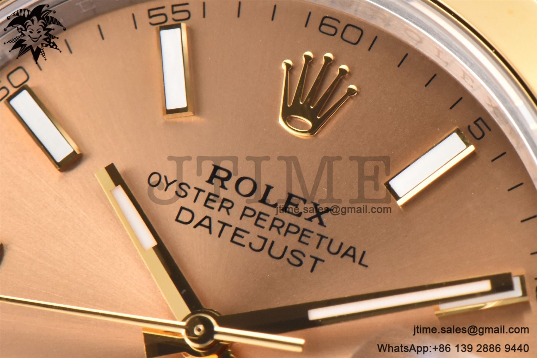 DateJust 41 YG Polished Bezel KING 1:1 Best Edition 904L Steel YG Stick Dial on SS/YG Oyster Bracelet VR3235 - Image 3