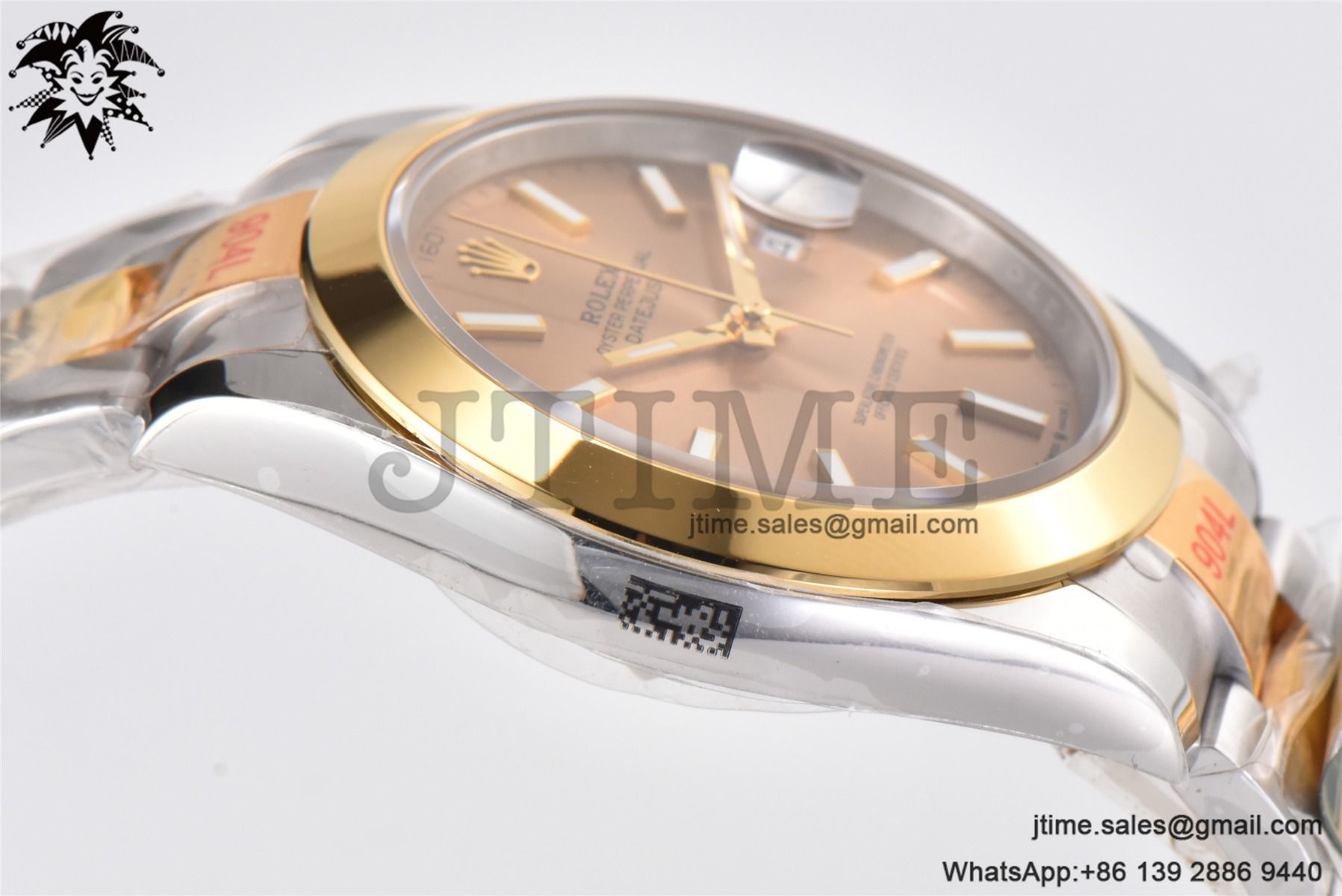 DateJust 41 YG Polished Bezel KING 1:1 Best Edition 904L Steel YG Stick Dial on SS/YG Oyster Bracelet VR3235 - Image 6